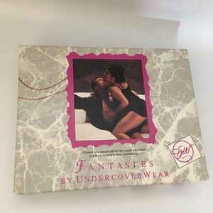 Vintage Undercover Wear Couples Game naughty Retro complete  RARE  good in bed